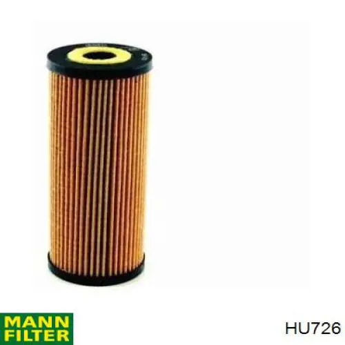Масляний фільтр двигуна Mann-Filter HU726 ціна, від 4.94 USD