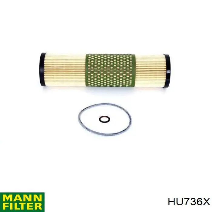 Купити HU736X Mann-Filter Фільтр очищення масла відцентровий