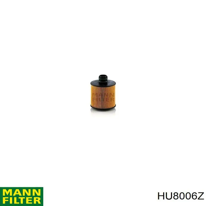 Масляний фільтр HU8006Z Mann-Filter