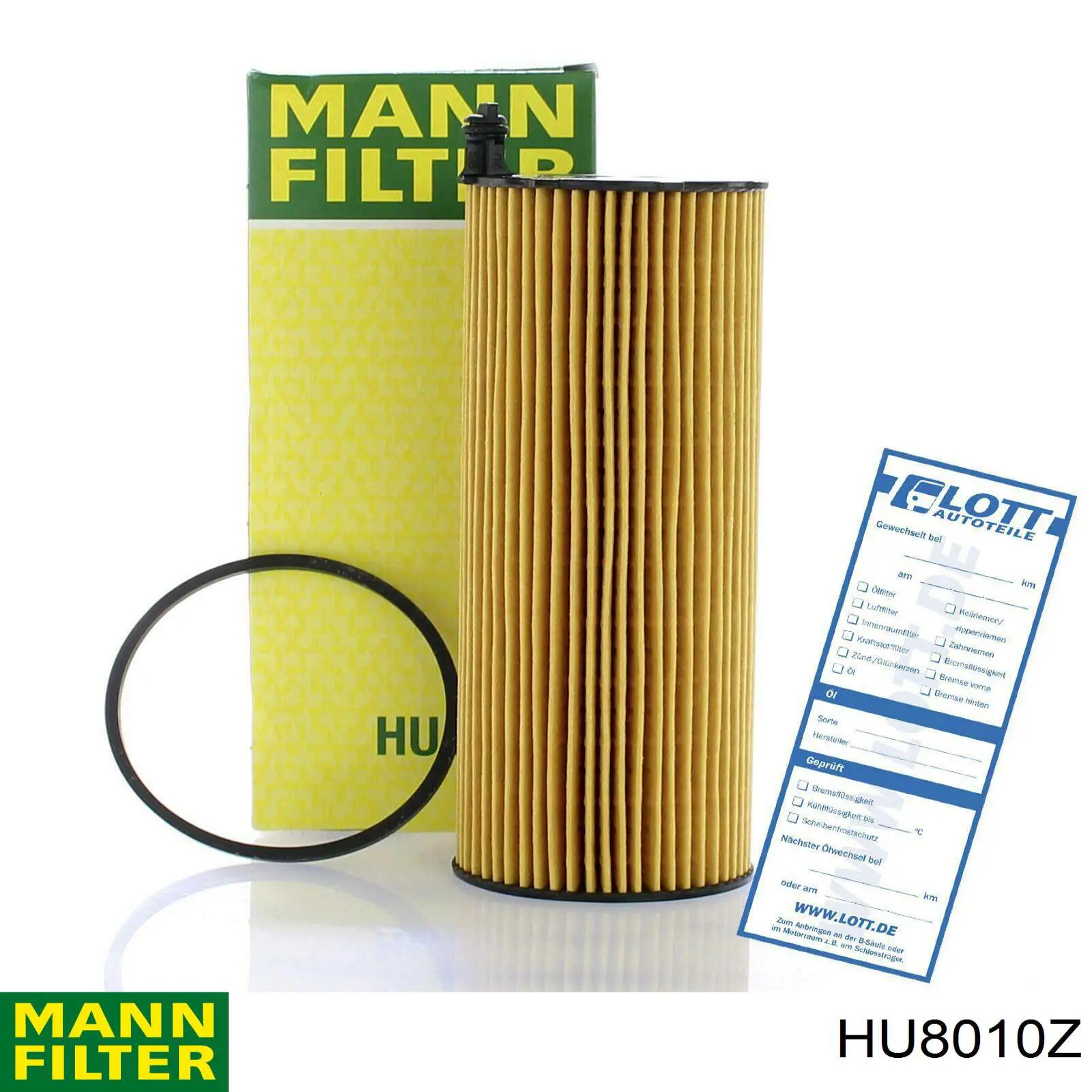 Масляний фільтр двигуна Mann-Filter HU8010Z ціна, від 19.65 USD