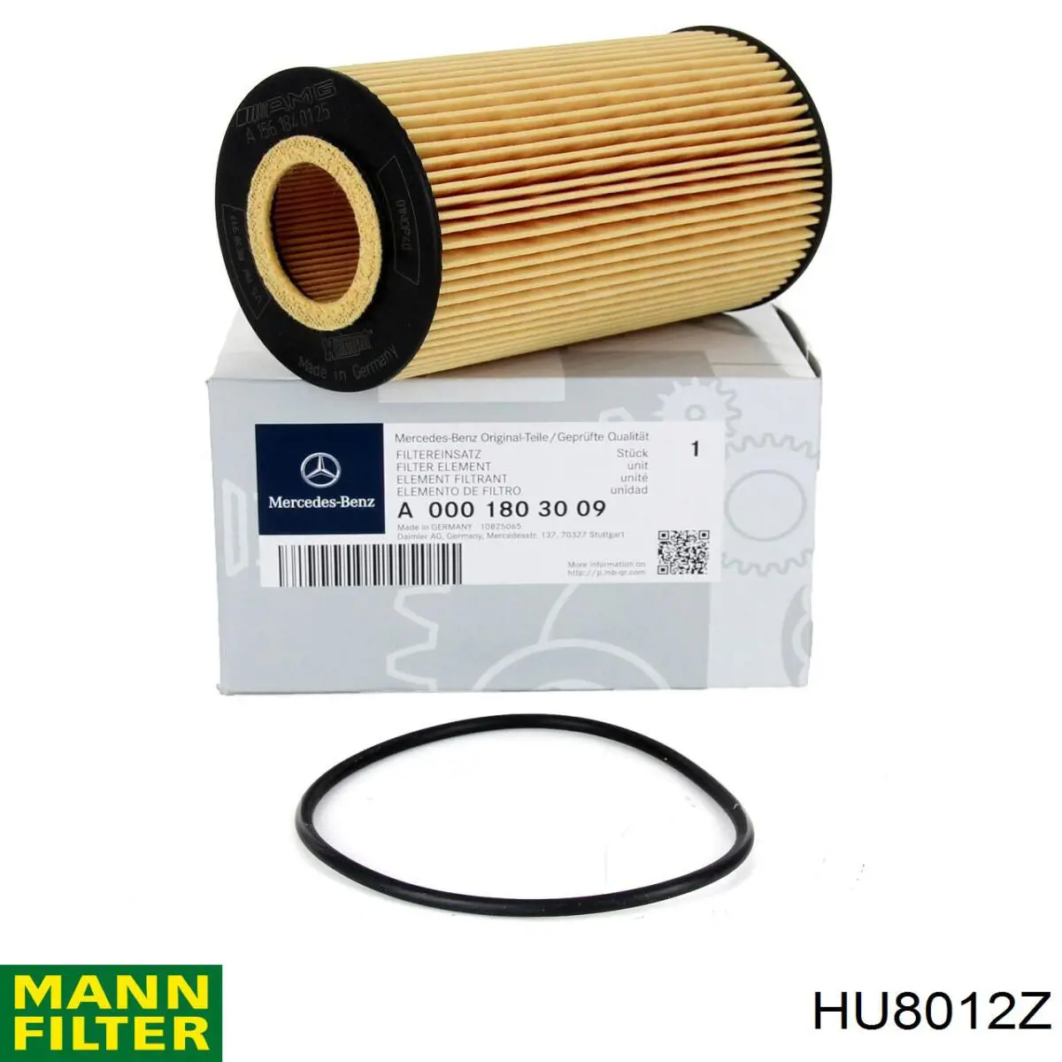 Масляний фільтр HU8012Z Mann-Filter