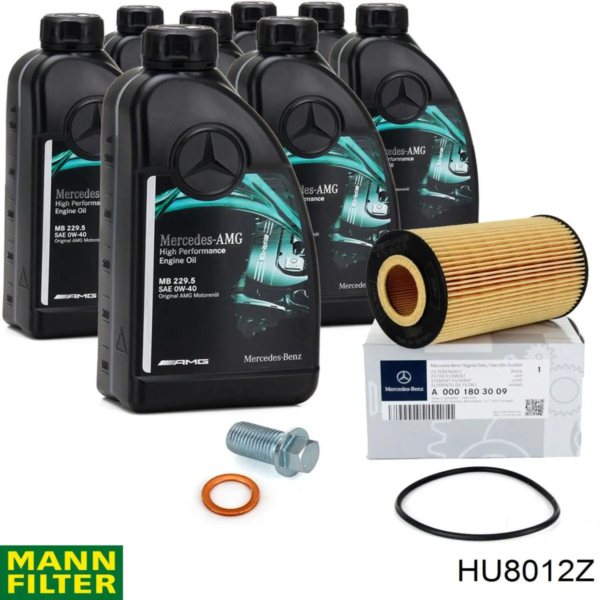 HU8012Z Mann-Filter Фільтр масла