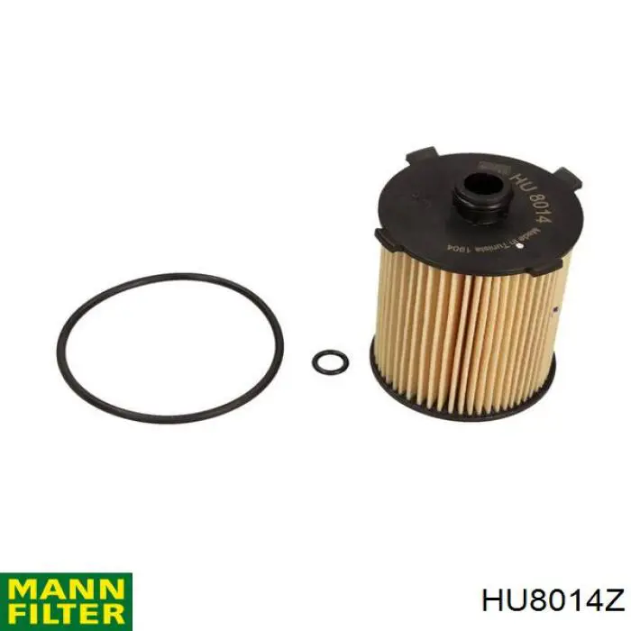 Фільтр масляний HU8014Z Mann-Filter