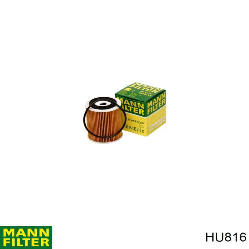 Фільтр масляний HU816 Mann-Filter