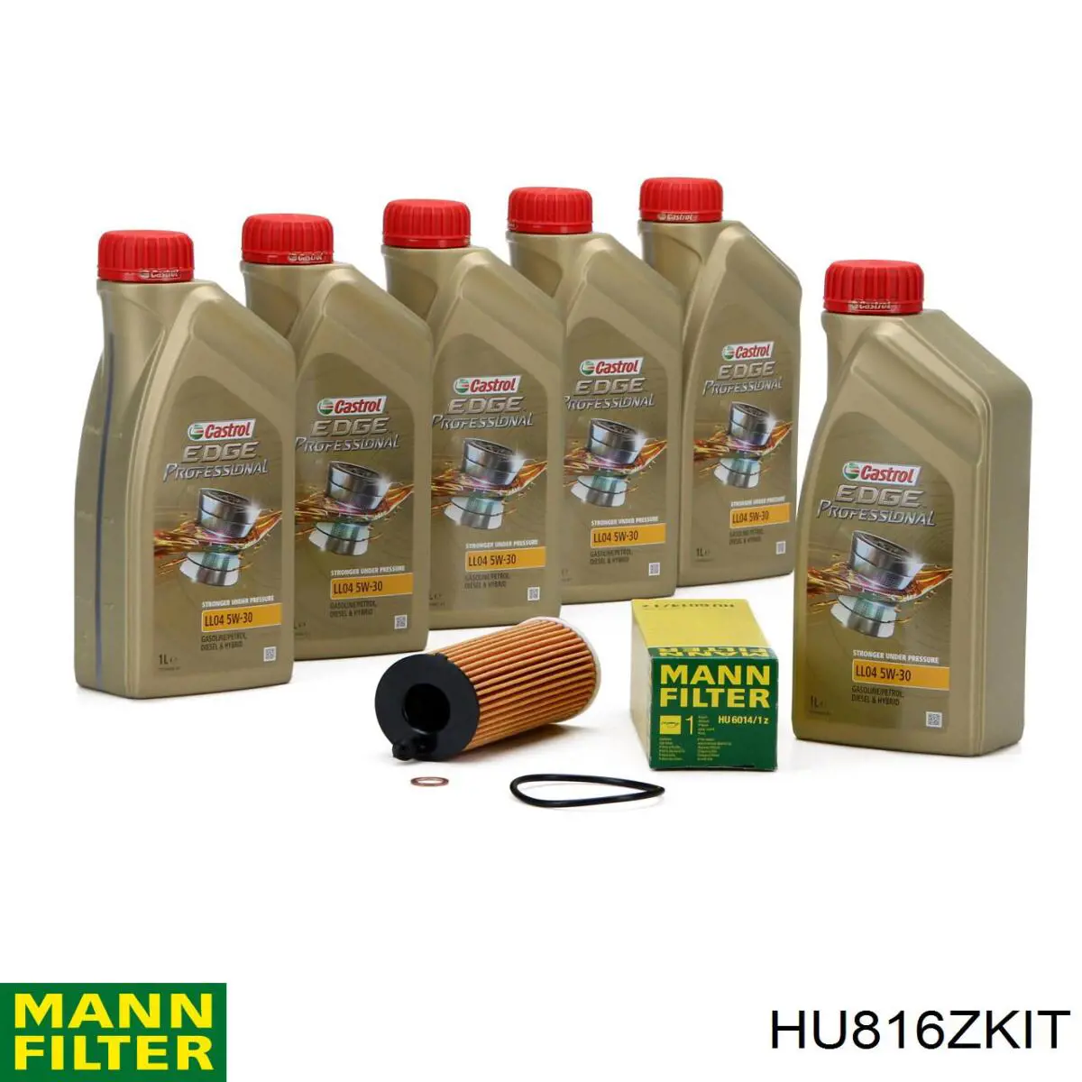HU816ZKIT Mann-Filter фільтр масляний