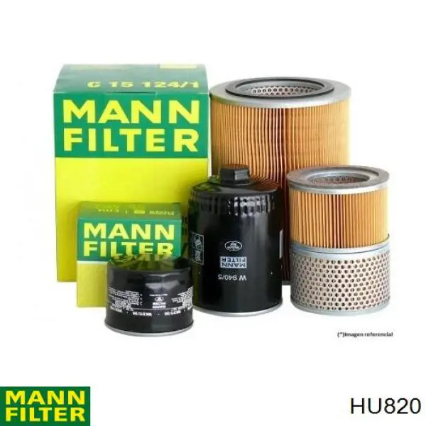 HU820 Mann-Filter фільтр масляний