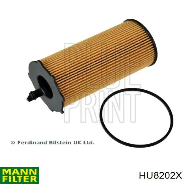 Масляний фільтр HU8202X Mann-Filter