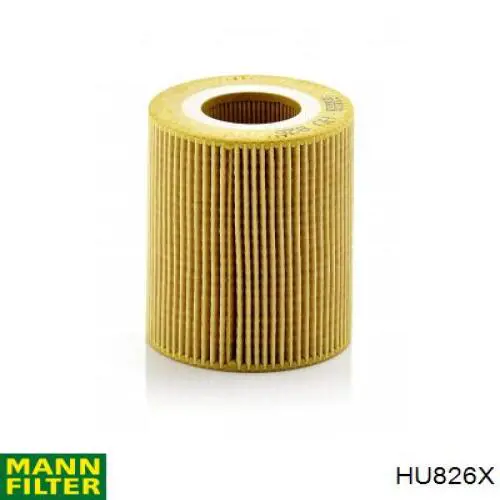 Масляний фільтр двигуна Mann-Filter HU826X ціна, від 11.01 USD