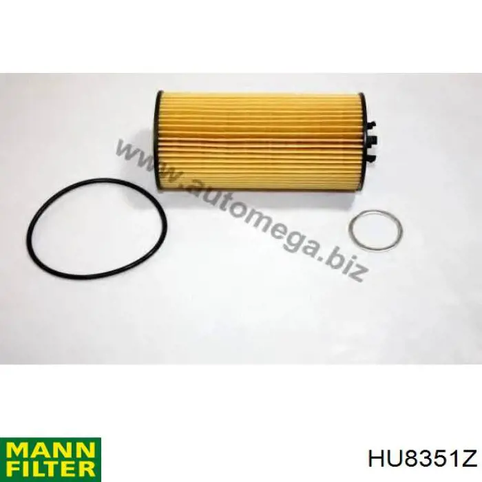 HU8351Z Mann-Filter фільтр масляний