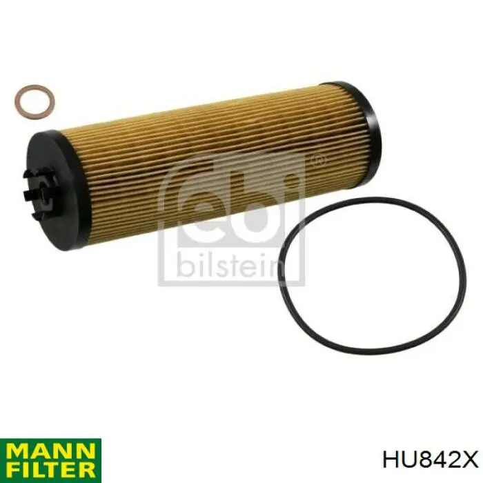 HU842X Mann-Filter Фільтр масла