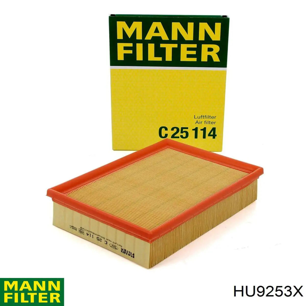 HU9253X Mann-Filter фільтр масляний