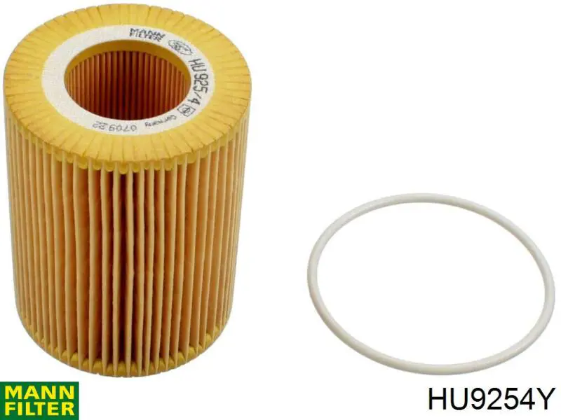 Масляний фільтр двигуна Mann-Filter HU9254Y ціна, від 10.20 USD
