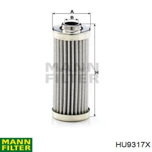 Купити HU9317X Mann-Filter Фільтр очищення масла відцентровий