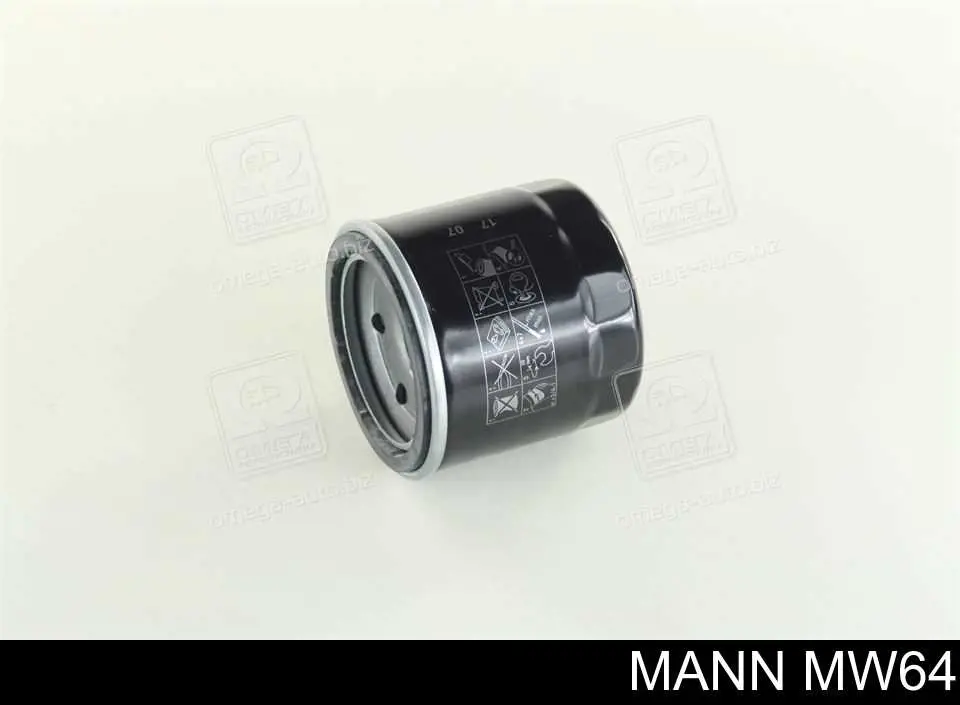 Купити MW64 Mann-Filter Фільтр очищення масла відцентровий