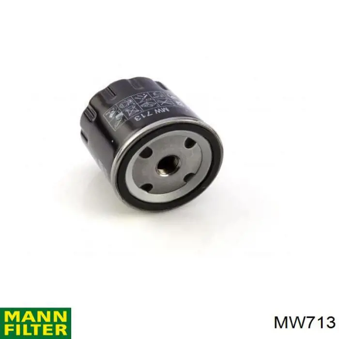 Фільтр масляний MW713 Mann-Filter