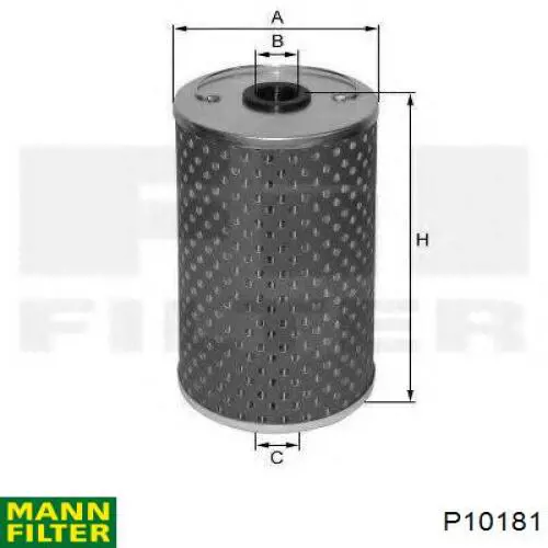 Фільтр паливний P10181 Mann-Filter