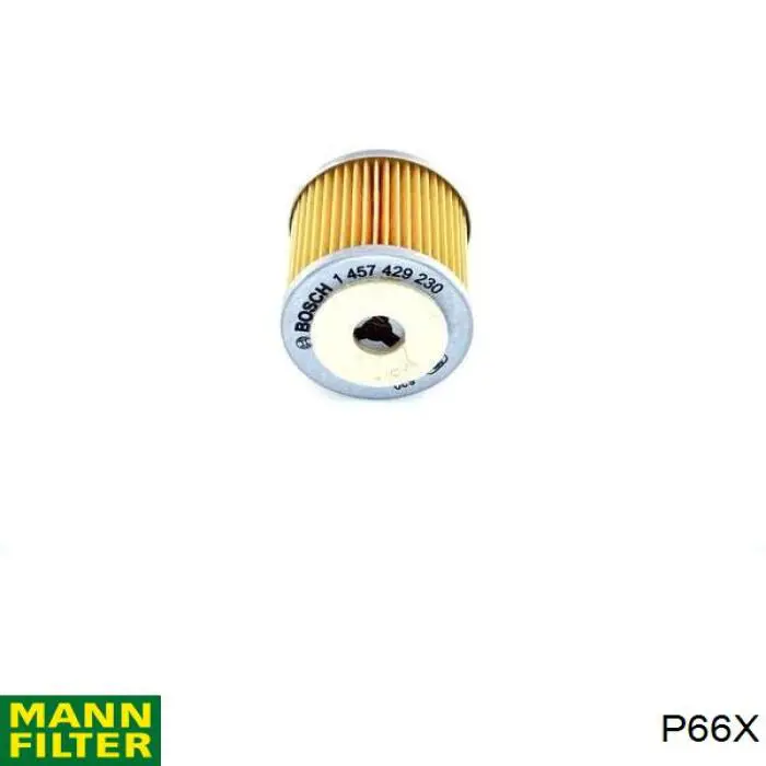 Фільтр тонкого очищення палива Mann-Filter P66X ціна, від 6.27 USD