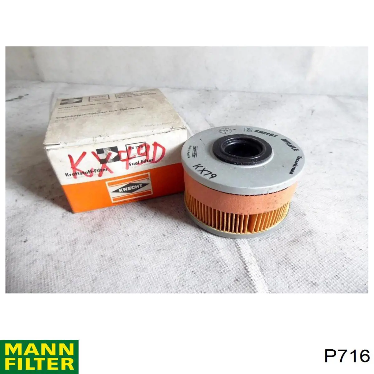 Фільтр тонкого очищення палива Mann-Filter P716 ціна, від 4.23 USD