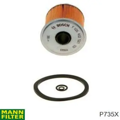 P735X Mann-Filter Фільтр палива