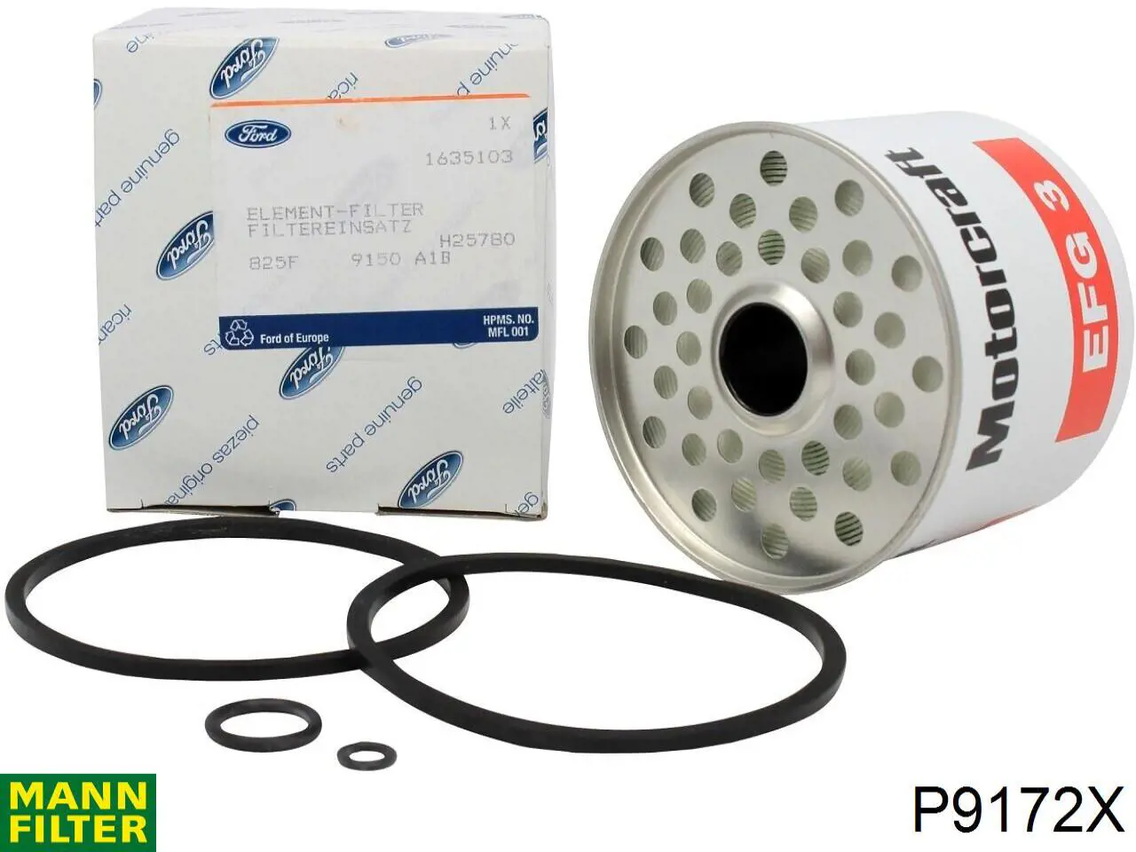 Паливний фільтр P9172X Mann-Filter