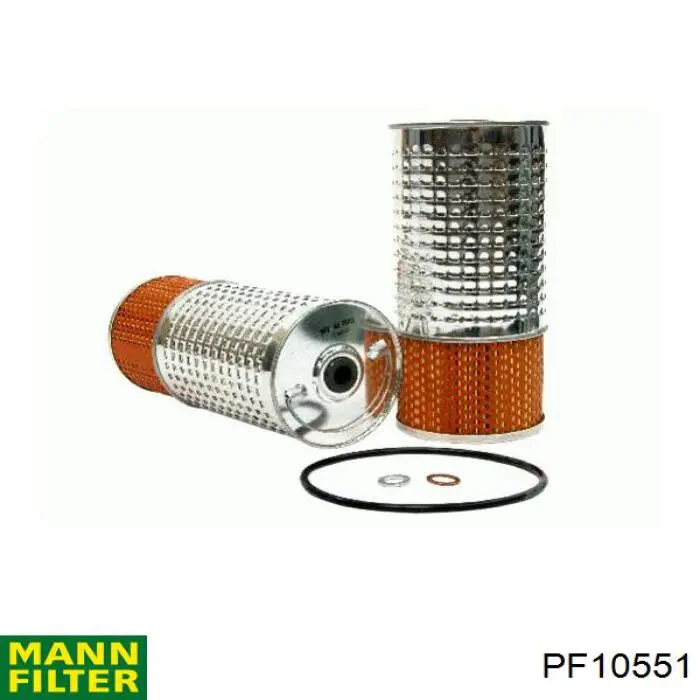 Масляний фільтр PF10551 Mann-Filter
