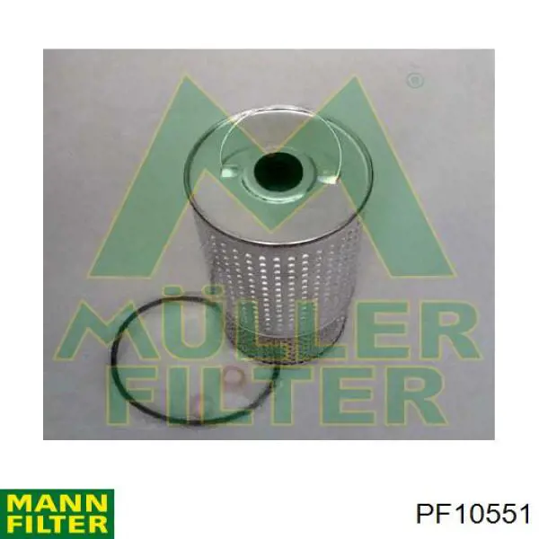 Масляний фільтр двигуна Mann-Filter PF10551 ціна, від 6.33 USD