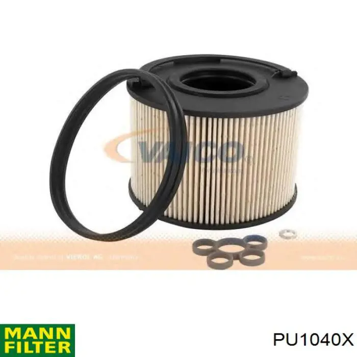 PU1040X Mann-Filter фільтр паливний