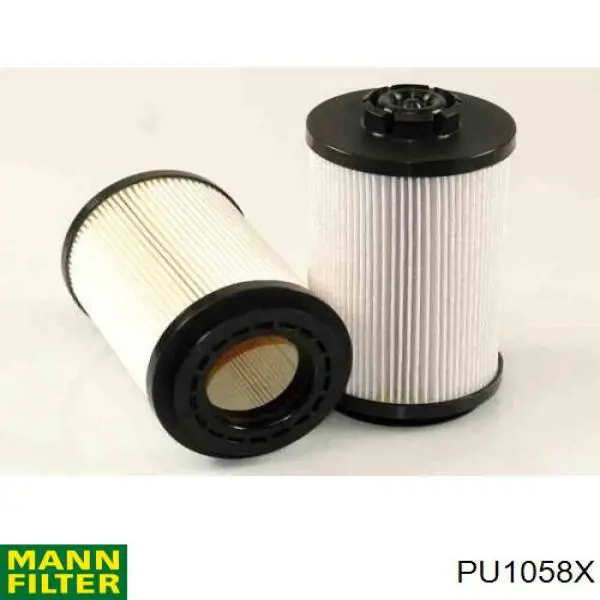Фільтр тонкого очищення палива Mann-Filter PU1058X ціна, від 21.35 USD