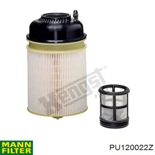 Купити PU120022Z Mann-Filter Фільтр-відстійник палива грубої очистки