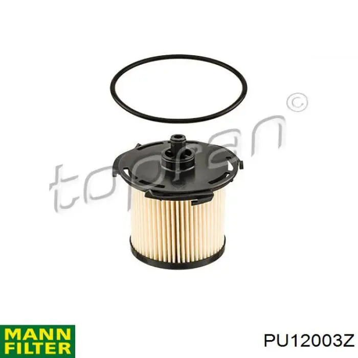 Купити PU12003Z Mann-Filter Фільтр-відстійник палива грубої очистки