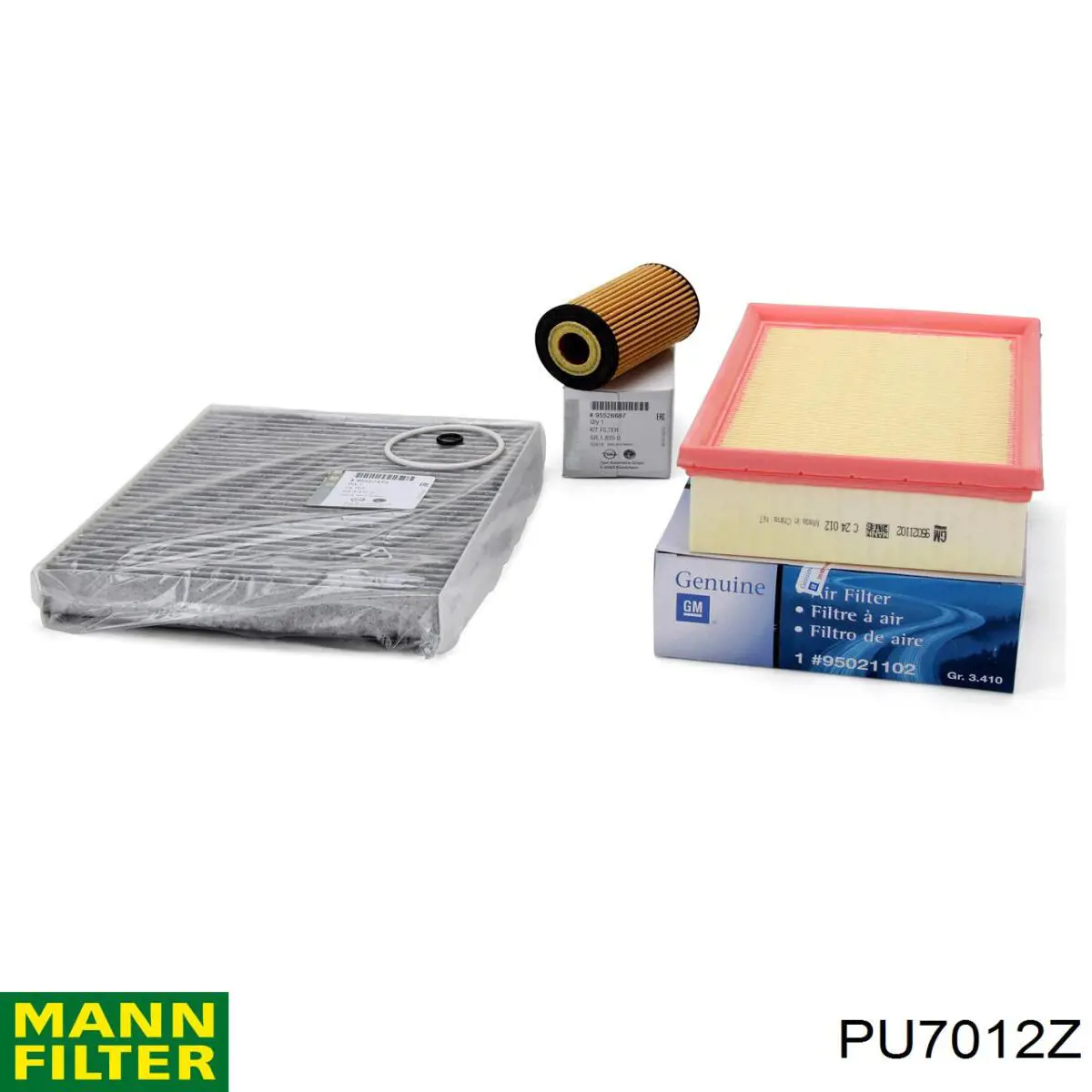 Купити PU7012Z Mann-Filter Фільтр-відстійник палива грубої очистки