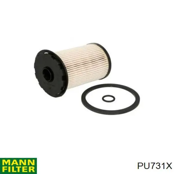 Фільтр тонкого очищення палива Mann-Filter PU731X ціна, від 10.00 USD