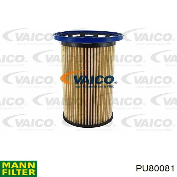 Паливний фільтр PU80081 Mann-Filter