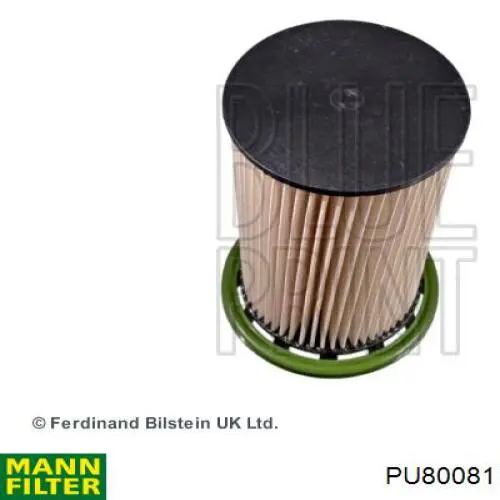 Фільтр паливний Mann-Filter PU80081