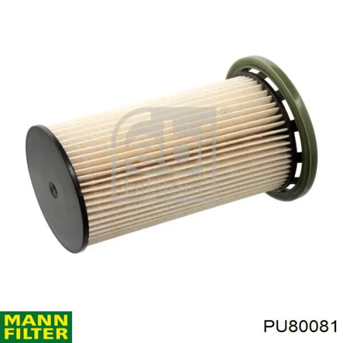 Фільтр тонкого очищення палива Mann-Filter PU80081 ціна, від 26.15 USD