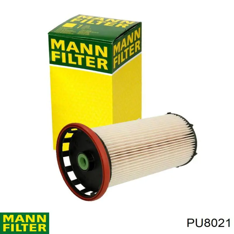 Купити PU8021 Mann-Filter Фільтр-відстійник палива грубої очистки