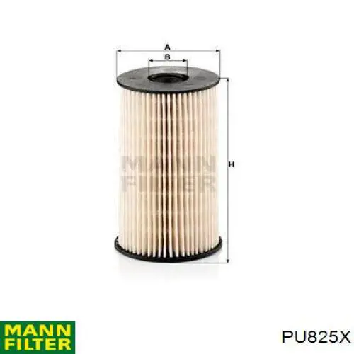 PU825X Mann-Filter фільтр паливний