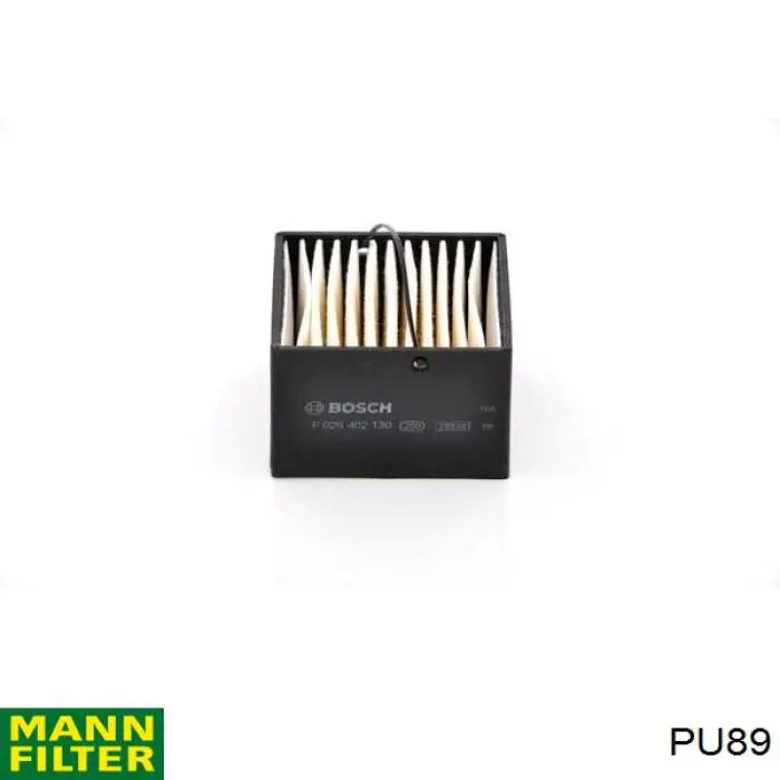 Фільтр тонкого очищення палива Mann-Filter PU89 ціна, від 19.64 USD