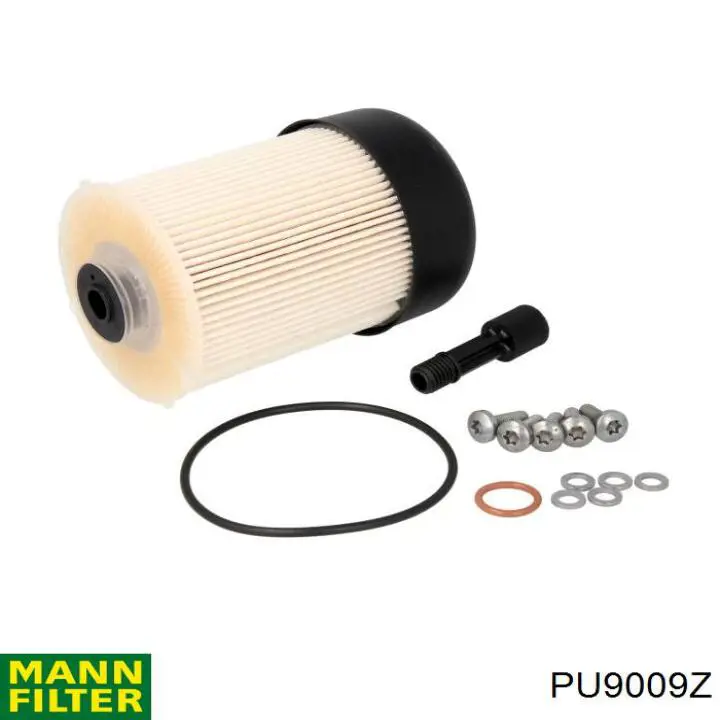 Купити PU9009Z Mann-Filter Фільтр-відстійник палива грубої очистки