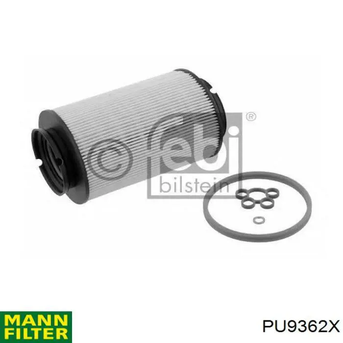 Фільтр тонкого очищення палива Mann-Filter PU9362X ціна, від 17.78 USD