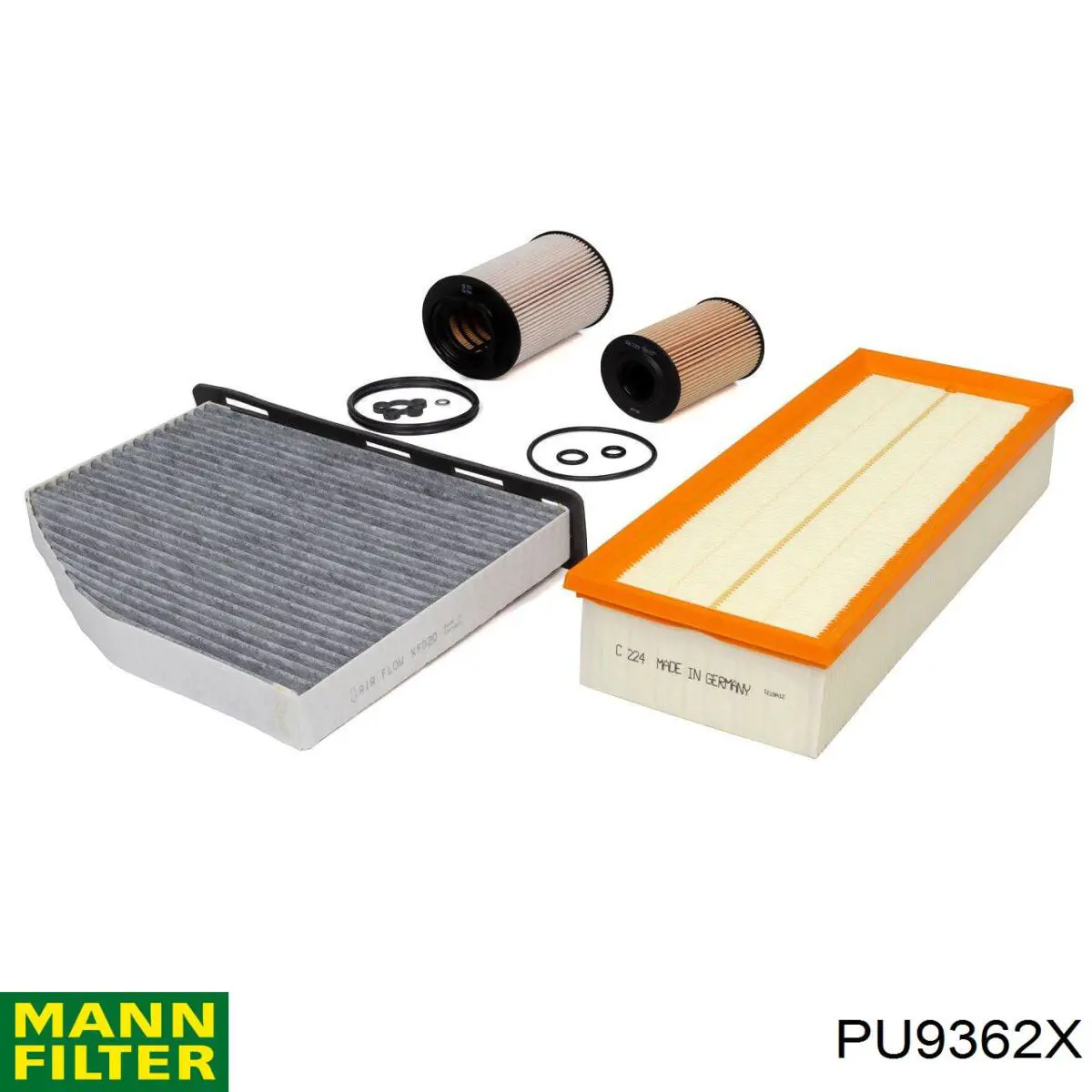 Паливний фільтр PU9362X Mann-Filter