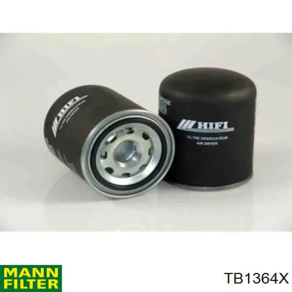 Фільтр осушувача повітря (вологомастиловідділювача) (TRUCK) Mann-Filter TB1364X ціна, від 34.19 USD