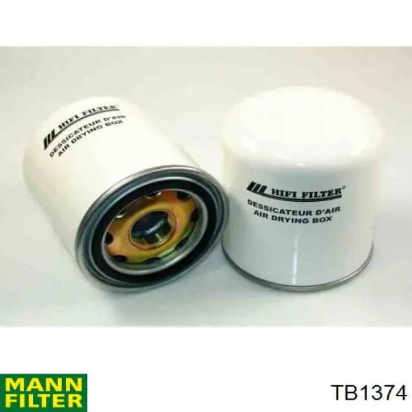 Фільтр осушувача повітря (вологомастиловідділювача) (TRUCK) TB1374 MANN