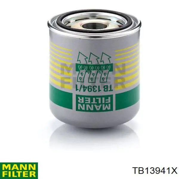 Купити TB13941X Mann-Filter Фільтр осушувача повітря (вологомастиловідділювача) (TRUCK)