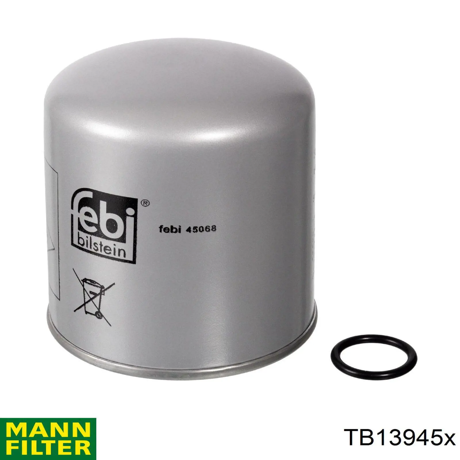 Фільтр осушувача повітря (вологомастиловідділювача) (TRUCK) TB13945x MANN