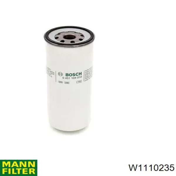 Купити W1110235 Mann-Filter Фільтр очищення масла відцентровий