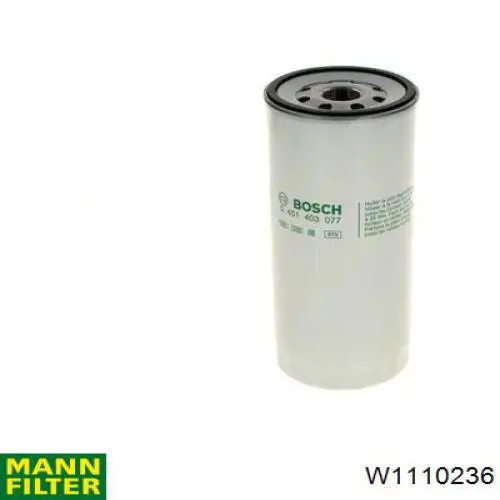 Купити W1110236 Mann-Filter Фільтр очищення масла відцентровий