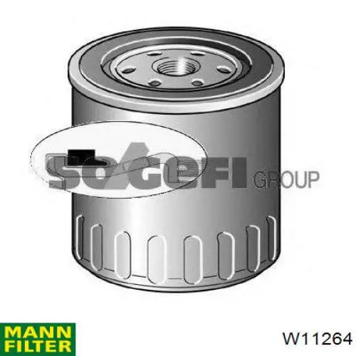 Масляний фільтр двигуна Mann-Filter W11264 ціна, від 4.69 USD