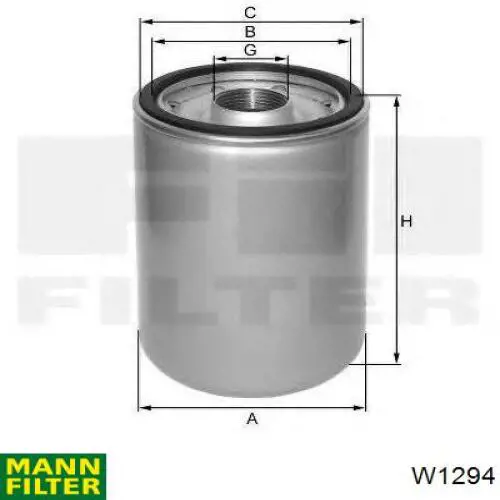 Масляний фільтр двигуна Fram PH3612 ціна, від 25.27 USD