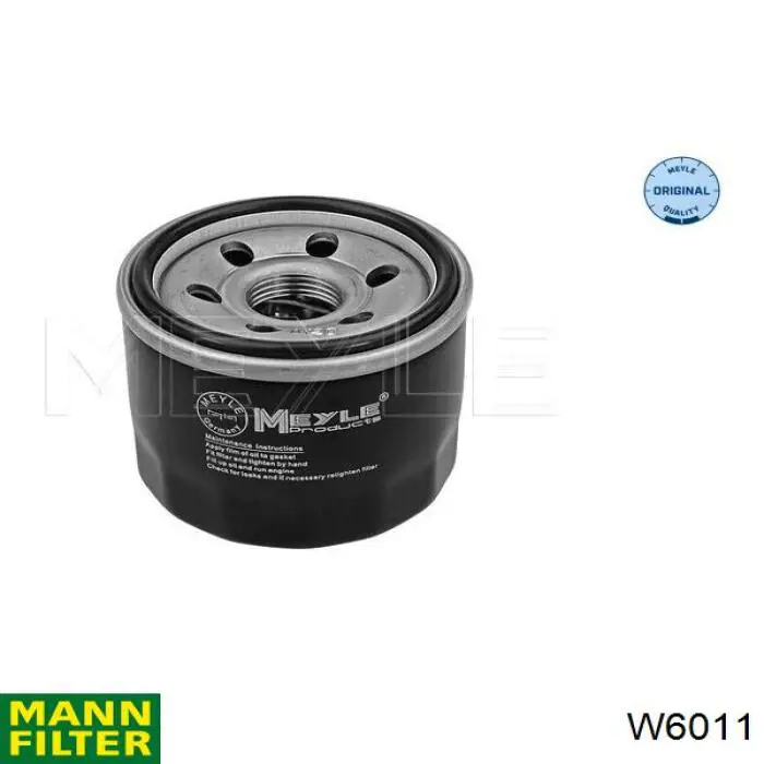 Масляний фільтр W6011 Mann-Filter
